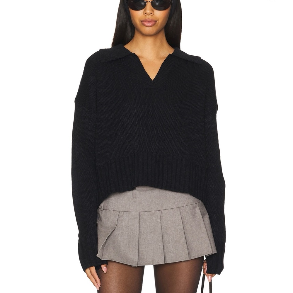 ALL THE WAYS Rayden Sweater in Black